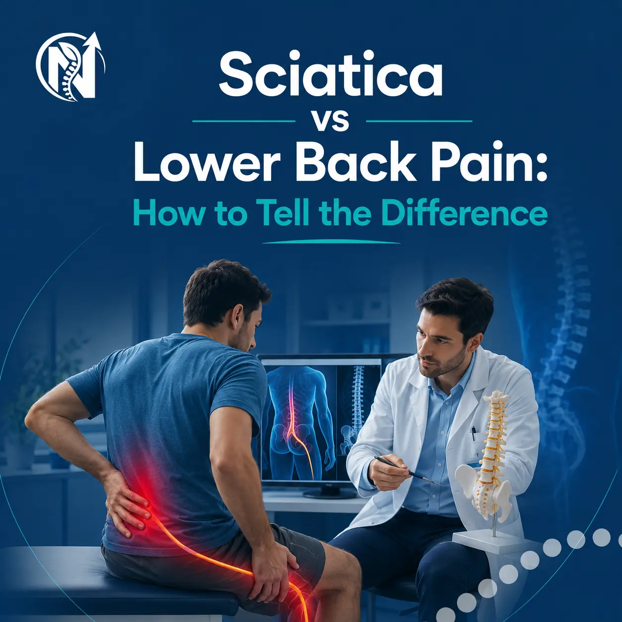 Sciatica versus lower back pain guide